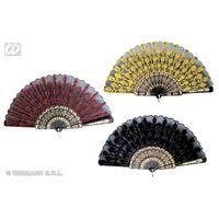 3 Assorted Colour Lace Fan