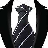 3 kinds mens tie necktie black blue gray