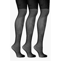 3 Pack 20 Denier Tights - black