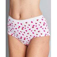 3 pack heart print boxer shorts