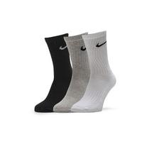 3 pair pack cotton cushion crew socks