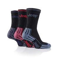 3 pair jeep mens sports socks