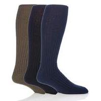 3 Pair Long Military Action Socks