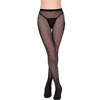 3 pairs of socks Women Cotton/Polyester Ultra Sexy Net socks