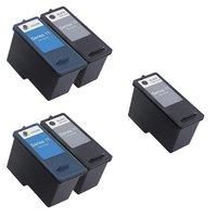 3 x black dell series 11 and 2 x colour dell series 11 remanufactured  ...