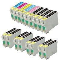 3 X Epson T0961/67/68/69 And 1 X Epson T0962-66 Compatible Ink Cartridges