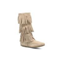 3 layer fringe boot