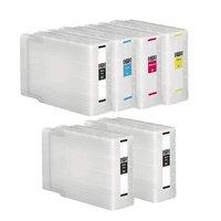 3 x Epson T7541 Black and x 1 Epson T7542-4 Colour Compatible Ink Cartridges