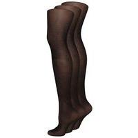 3 pack black 15 denier tights black