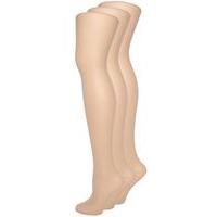 3 Pack Natural 15 Denier Tights, Natural