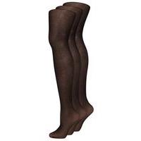 3 pack black 20 denier tights black