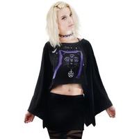 3 Eyed Cat Coven Cape Top - Size: Size 16