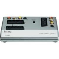 3 ports SCART, component video & S-Video matrix switch SpeaKa + overwrite function