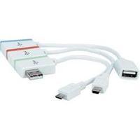 3 ports usb 20 hub manhattan white