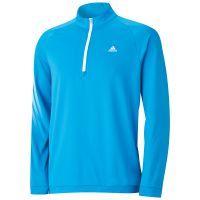 3-Stripe Half Zip Layering Top - Bright Blue