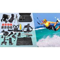 30-in-1 Chest Mounted Strap GoPro-Compatible Camera Accessories Set