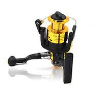 3000 Size 5.2:1 5 Ball Bearings Freshwater Fishing Carp Fishing Spinning Reels Left and Right Handle Random Color