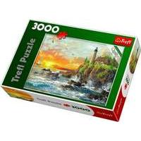 3000pcs Sunset By The Rocky Coas...