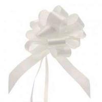 30mm White Pull Bows