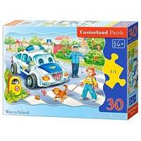 30 Piece Castorland Classic Jigsaw Way To School