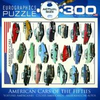 300 Piece American Cars Of The 50s Puzzle