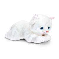 30cm Misty White Cat Soft Toy