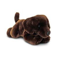30cm Chocolate Labrador Soft Toy