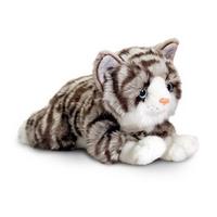 30cm Jade Grey Tabby Cat Soft Toy