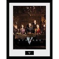 30 x 40cm Vikings Table Framed Collector Print