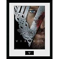 30 x 40cm Vikings Keyart Framed Collector Print