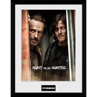 30 x 40cm The Walking Dead Rick And Daryl Framed Collector Print