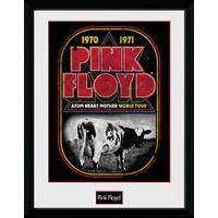 30 x 40cm Pink Floyd Atom Heart World Tour Framed Collector Print