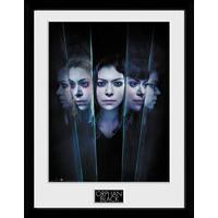 30 x 40cm Orphan Black Faces Framed Collector Print