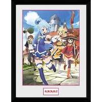 30 x 40cm Konosuba Key Art Framed Collector Print