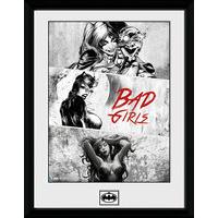 30 x 40cm Dc Comics Badgirls Framed Collector Print