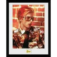 30 x 40cm David Bowie Glasses Framed Collector Print