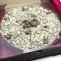 30th Birthday Chocolate Pizza - 10\