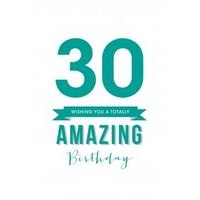 30 Amazing | Birthday Card| DO1019