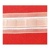 30mm Paris Net Pleat Curtain Tape Transparent