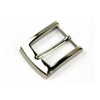 30mm simplicity metal square buckle closure fastening silver