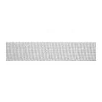 30mm Essential Trimmings Cotton & Acrylic Webbing Tape White