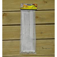 30 pack jumbo 34cm cable ties by kingfisher