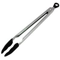 30.5cm Stainless Steel Tongs With Silicone Head