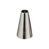 30mm Large Sweetly Does It Stainless Steel Round Icing Nozzle