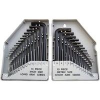 30pc Hex Key Set