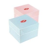 30cm Pink Candy Striped Cake Box