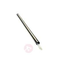 30.5 cm extension rod in brushed nickel