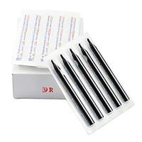 30pcs disposable plastic tattoo tube tips 9rt black