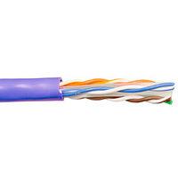 305m cat5e network cable violet pure copper