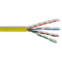 305m cat5e network cable yellow pure copper